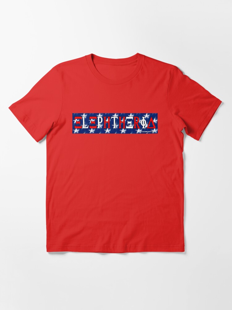 Alternate view of ELEPHTHERIA Essential T-Shirt