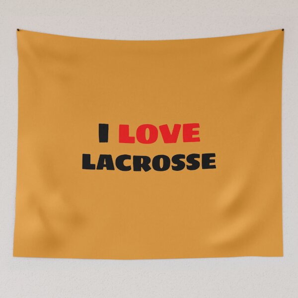 Item preview, I love Lacrosse, Lacrosse lover designed and sold by Bilisik.
