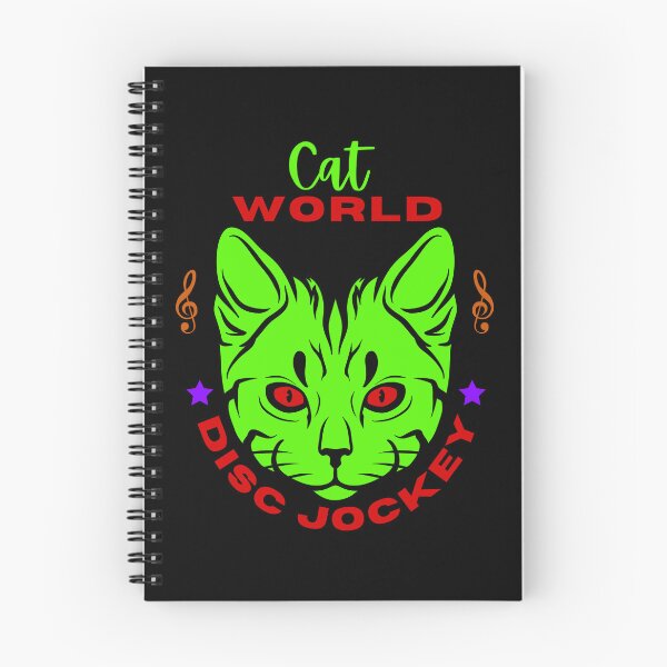 Item preview, Cat World Disk Jockey designed and sold by MotionWaves.