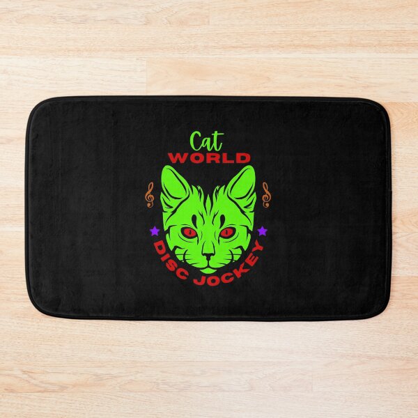 Item preview, Cat World Disk Jockey designed and sold by MotionWaves.