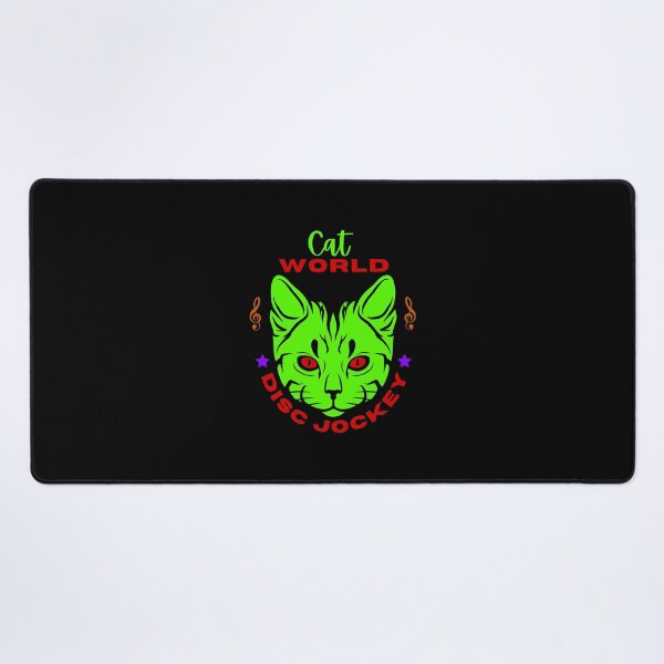Item preview, Cat World Disk Jockey designed and sold by MotionWaves.