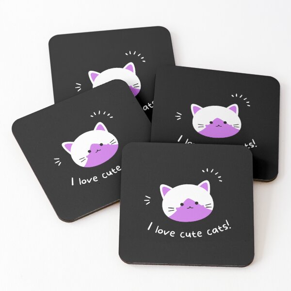 Item preview, I Love Cute Cats designed and sold by MotionWaves.