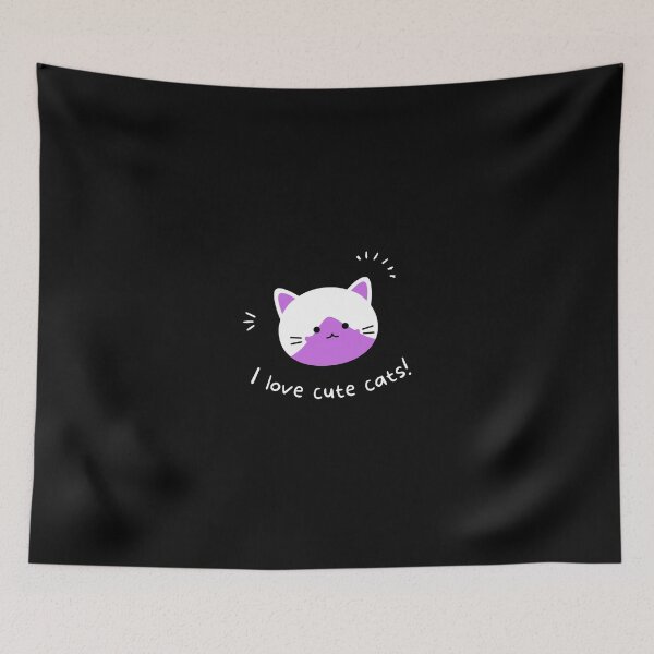 Item preview, I Love Cute Cats designed and sold by MotionWaves.