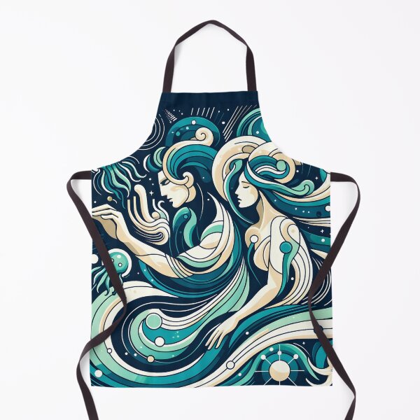 Item preview, Amphitrite and Poseidon art neuvou designed and sold by Truck Stop One.