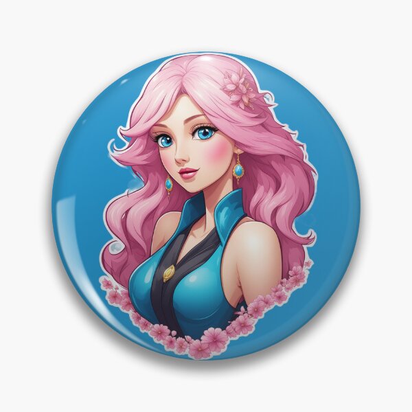 Item preview, Pink girl sticker designed and sold by saly55887.