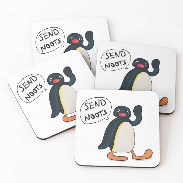 Item preview, Send Noots Cute Penguin designed and sold by BlackHeartsArt.