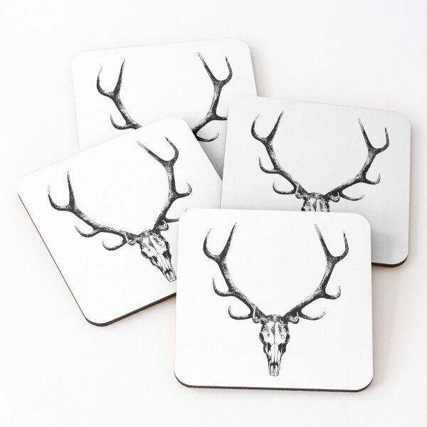 Item preview, Stag Skull designed and sold by LoveYourCounty.
