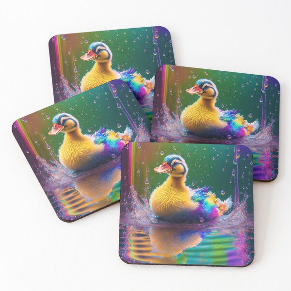 Item preview, Chromatic Quacks Ducks in Rainbow Reverie designed and sold by Daniel Dudgeon.