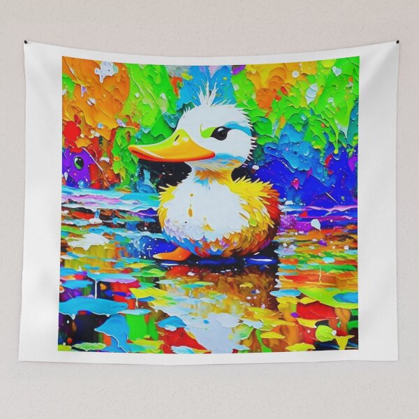 Item preview, Dreamy Ducklings Aquarelle Adventures in Aqua designed and sold by Daniel Dudgeon.