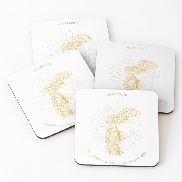 Item preview, Goddess Affirmation for Success Greek Mythology Manifestation Drawing designed and sold by TheLocoShop.
