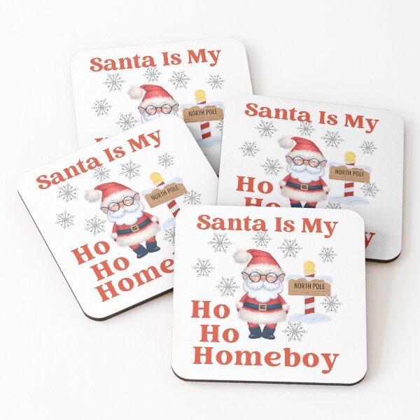 Item preview, Santa Is My Ho Ho Homeboy Funny Christmas Design designed and sold by desireedickens.