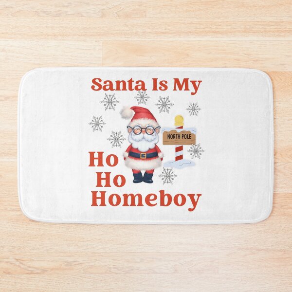 Item preview, Santa Is My Ho Ho Homeboy Funny Christmas Design designed and sold by desireedickens.