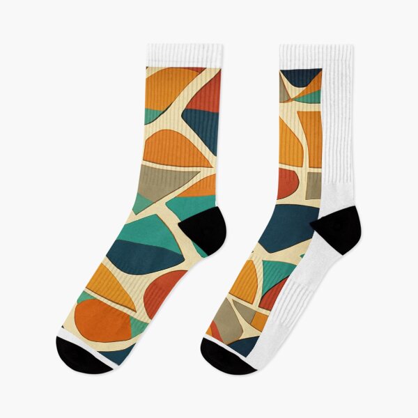 Item preview, Funky Geometric Retro Pattern – Vibrant Seamless Design for Trendsetters designed and sold by SSulatul101.