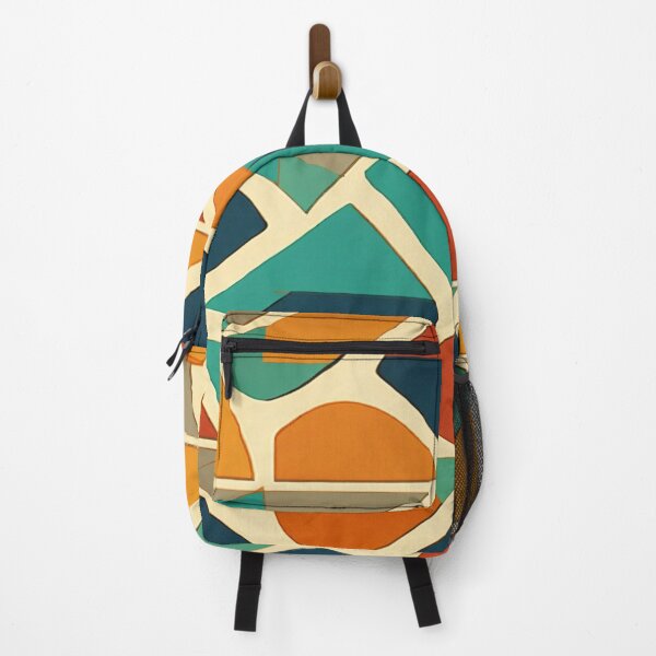 Item preview, Funky Geometric Retro Pattern – Vibrant Seamless Design for Trendsetters designed and sold by SSulatul101.