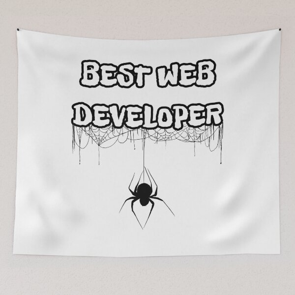 Item preview, Best Web Developer Spider designed and sold by SkyEditor.