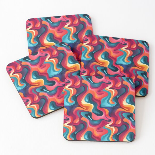 Item preview, Seamless Swirling Marbling Rainbowish Abstract Pattern  designed and sold by CreatureHouse95.