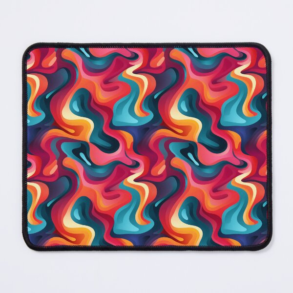 Item preview, Seamless Swirling Marbling Rainbowish Abstract Pattern  designed and sold by CreatureHouse95.