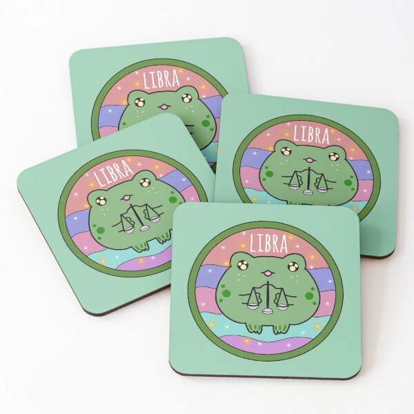 Item preview, Libra froggy zodiac sign designed and sold by Quacktails.