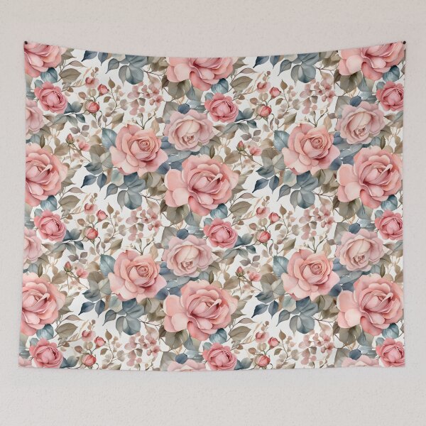 Item preview, Roses Floral seamless pattern background designed and sold by Jayjaynaenae.