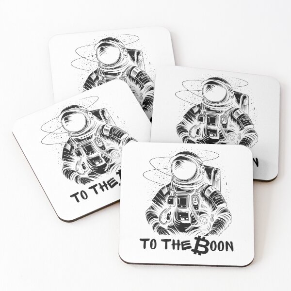 Item preview, To the moon. Bitcoin crypto bull run. Astronaut designed and sold by infinitearte.
