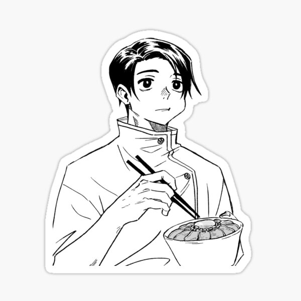 Scary ramen Sticker