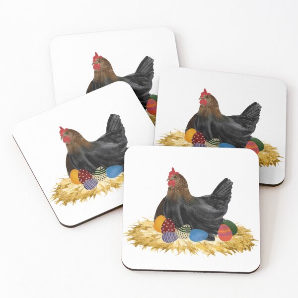 Item preview, Easter Egger Chicken Water Color designed and sold by commondreamer.
