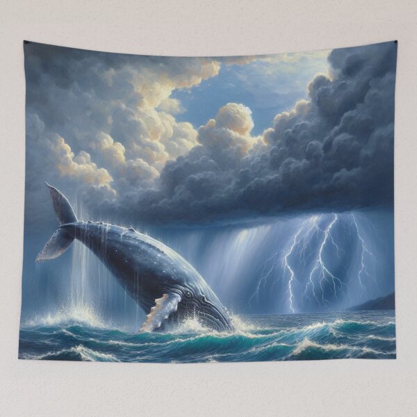 Item preview, WHALE WAVE designed and sold by SCOTTYBOYART.