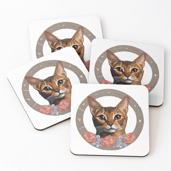 Item preview, Adorable Abyssinian cat  designed and sold by Kaleddis.