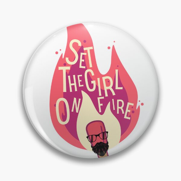 Item preview, Set The Girl On Fire designed and sold by 45CreativeClub.