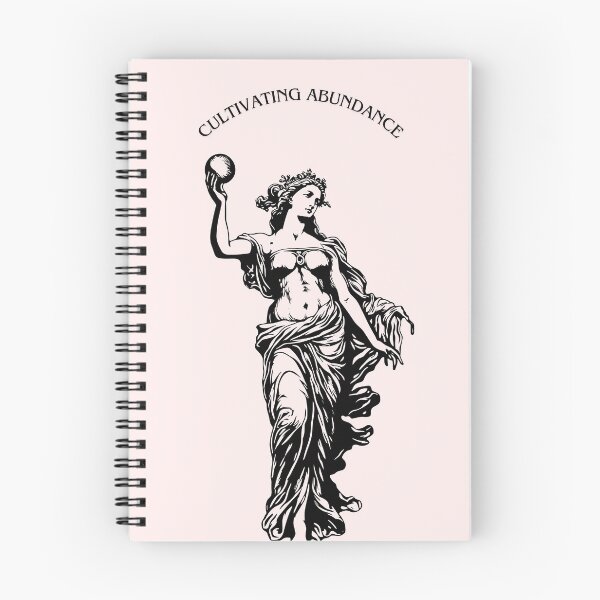 Item preview, Demeter Affirmation the Goddess Greek Mythology Renaissance Drawing designed and sold by TheLocoShop.