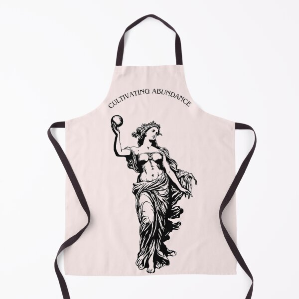 Item preview, Demeter Affirmation the Goddess Greek Mythology Renaissance Drawing designed and sold by TheLocoShop.