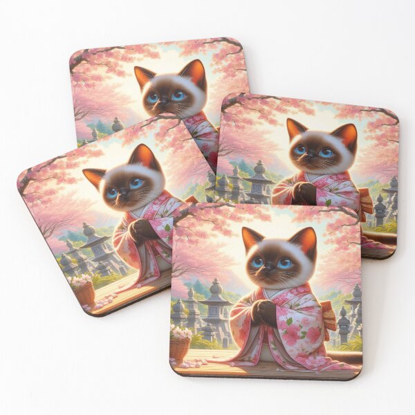 Item preview, Feline Elegance: Cats in Japanese Artistry designed and sold by SuzieNgatia.