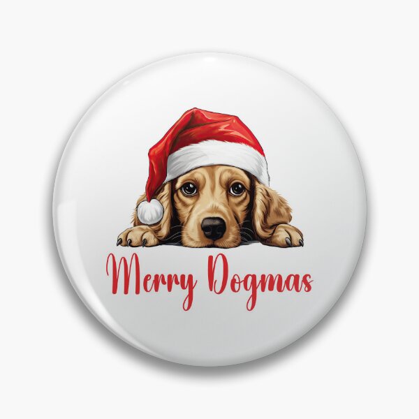 Item preview, Cocker Spaniel Dog Merry Dogmas designed and sold by Blok45.