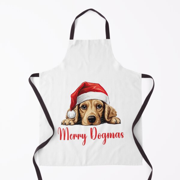 Item preview, Cocker Spaniel Dog Merry Dogmas designed and sold by Blok45.