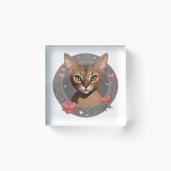 Item preview, Adorable Abyssinian cat  designed and sold by Kaleddis.