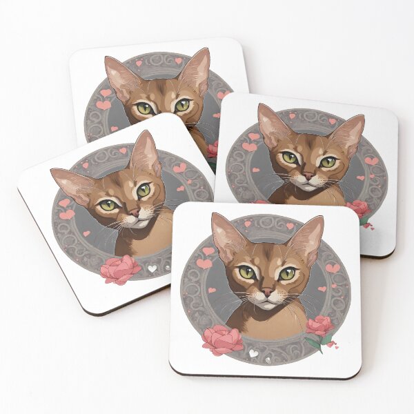 Item preview, Adorable Abyssinian cat  designed and sold by Kaleddis.