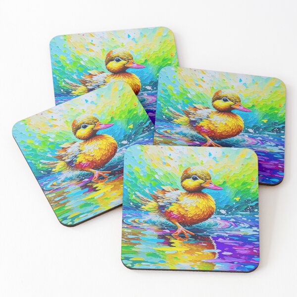 Item preview, Feathered Fantasy Ducks in Dreamy Dimensions designed and sold by Daniel Dudgeon.
