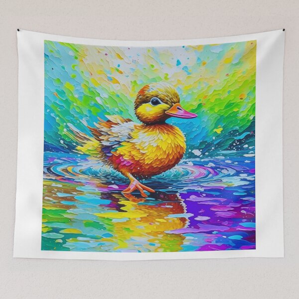 Item preview, Feathered Fantasy Ducks in Dreamy Dimensions designed and sold by Daniel Dudgeon.