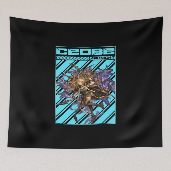 Item preview, Arknights Ceobe Wolf designed and sold by Quorplix-art.