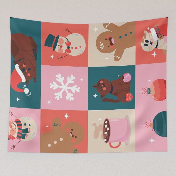 Item preview, Whiskers & Winter Wonders designed and sold by emma.designs.