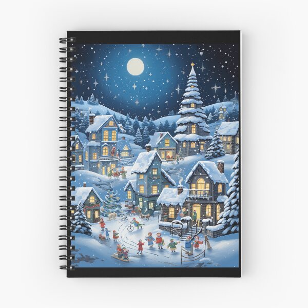 Item preview,  Christmas Village in the Winter designed and sold by Michealfashion.
