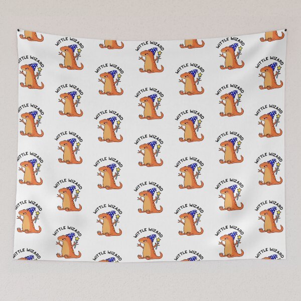 Item preview, Wittle Wizard Funny Lizard Puns  designed and sold by punnybone.