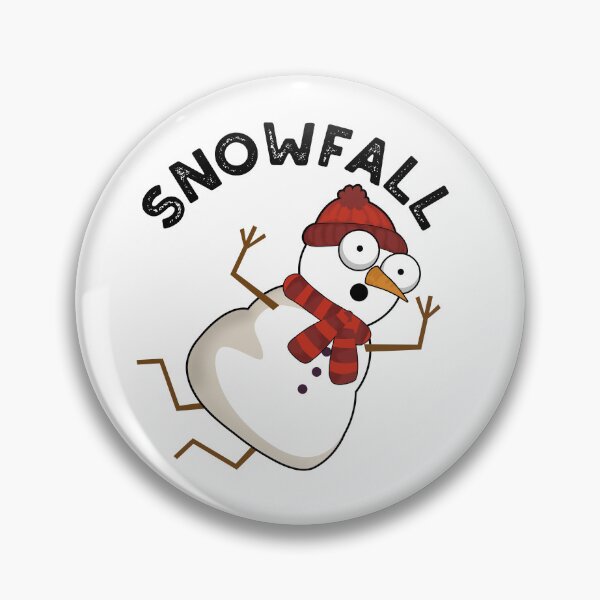 Item preview, Snowfall Funny Snow Puns designed and sold by punnybone.