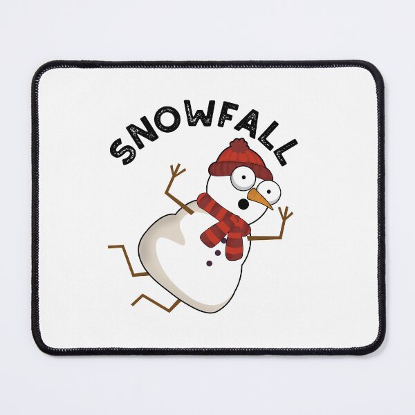 Item preview, Snowfall Funny Snow Puns designed and sold by punnybone.