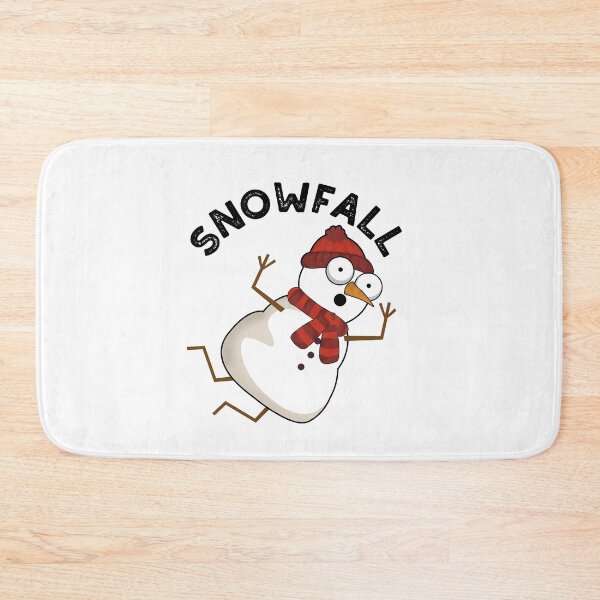 Item preview, Snowfall Funny Snow Puns designed and sold by punnybone.