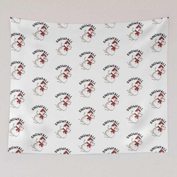 Item preview, Snowfall Funny Snow Puns designed and sold by punnybone.