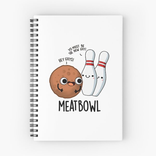 Item preview, Meatbowl Funny Meatball Puns designed and sold by punnybone.
