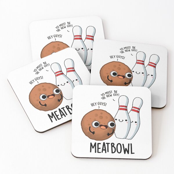 Item preview, Meatbowl Funny Meatball Puns designed and sold by punnybone.