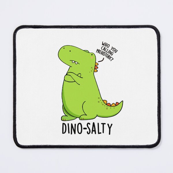 Item preview, Dino-salty Funny Dinosaur Puns  designed and sold by punnybone.
