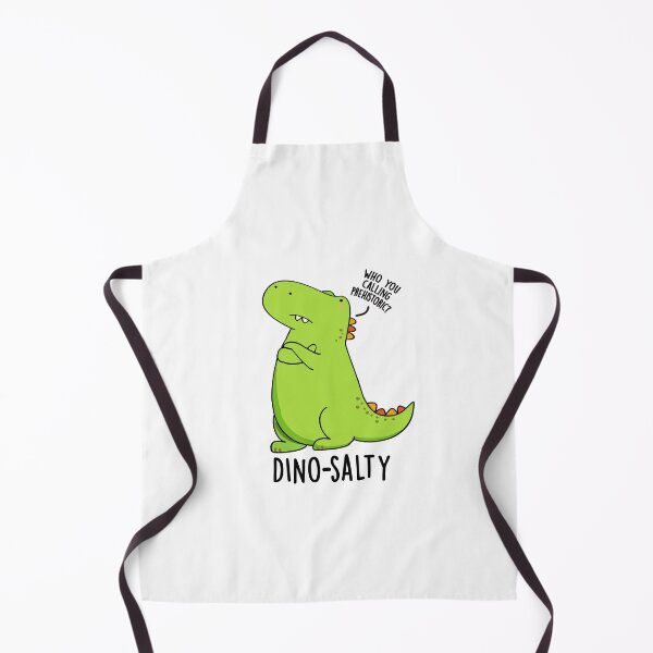 Item preview, Dino-salty Funny Dinosaur Puns designed and sold by punnybone.